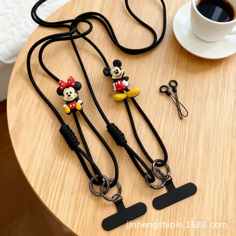 Camera Wrist Strap - Disney Couple Mickey & Minnie Phone