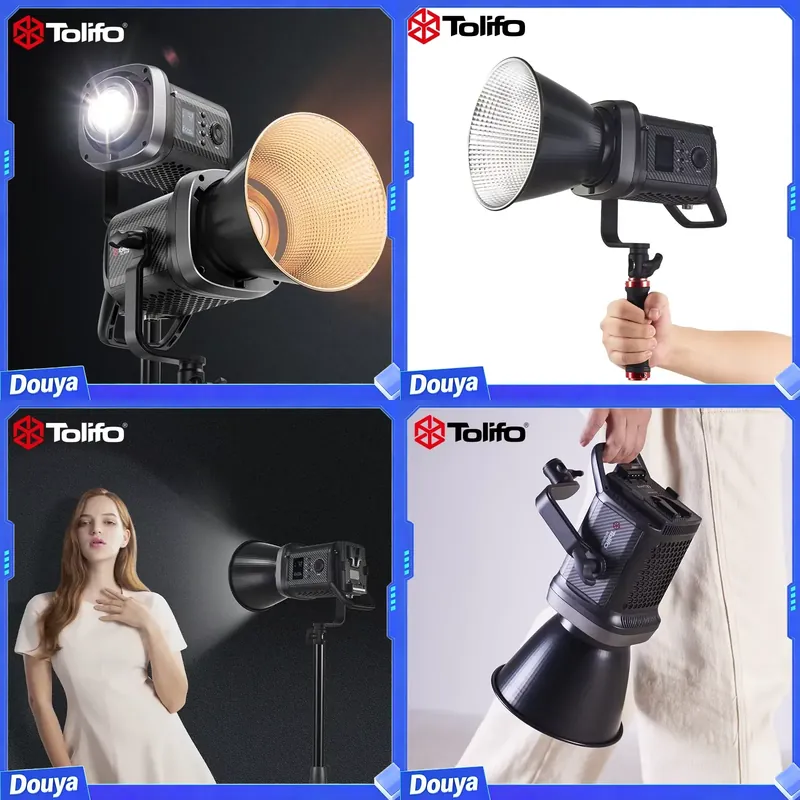 Photography Videos Free - Tolifo SK-200DB 200W LED COB VIDEO