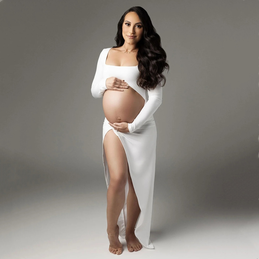 Stretchy Maternity Dress for P - Photography Club 评论和价格