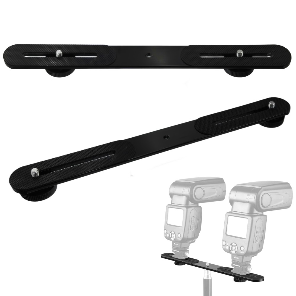 Dual Flash Bracket 1/4'' Screw - Photography Basics 评论和价格