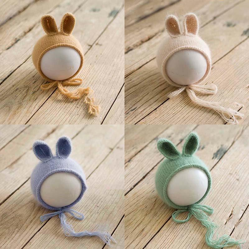 Knitted Rabbit Hat Newborn Pho - Photography Cheat Sheet 评论和价格