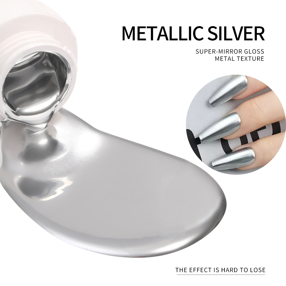 5ml Silver Gold Metallic Gel N - Photography Design 评论和价格