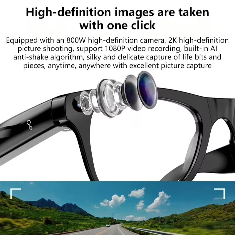 Lenovo Smart AI Glasses HD 8K  - Photography Japanese 评论和价格