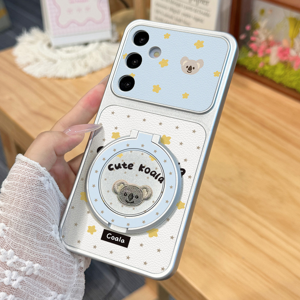 Cute Koala PU Leather Case For - Camera Wrist Strap 评论和价格