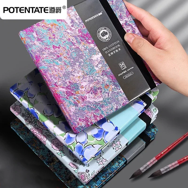 POTENTATE 100% Cotton Watercol - Photography Book 评论和价格